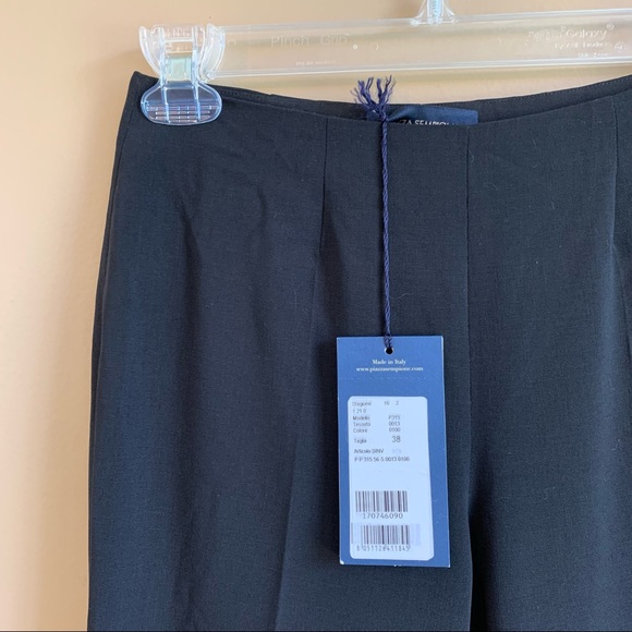 Piazza Sempione Audrey Straight Leg Capri Pants 4 - Picture 4 of 13
